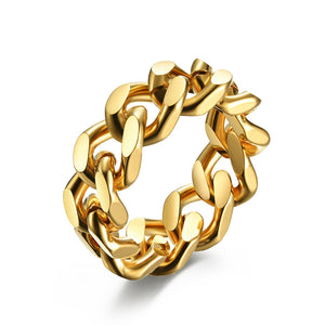 CUBAN MOTIV RING (GOLD)