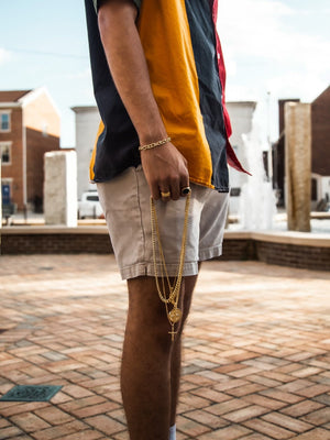 COMPASS PENDANT (GOLD)