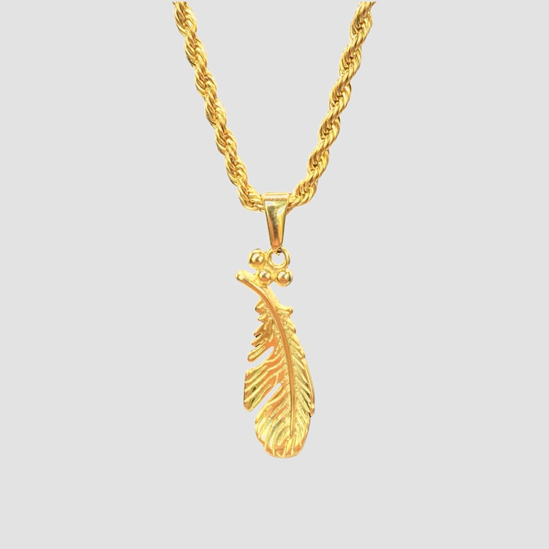 Bright Feather (Gold)